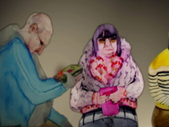 Eszter Szab: Retirement Home 2047, 2009, animation video
